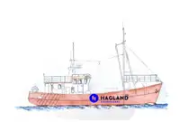Траулер с тралом-бимом на продажу