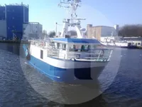 Судно для перевозки живой рыбы на продажу