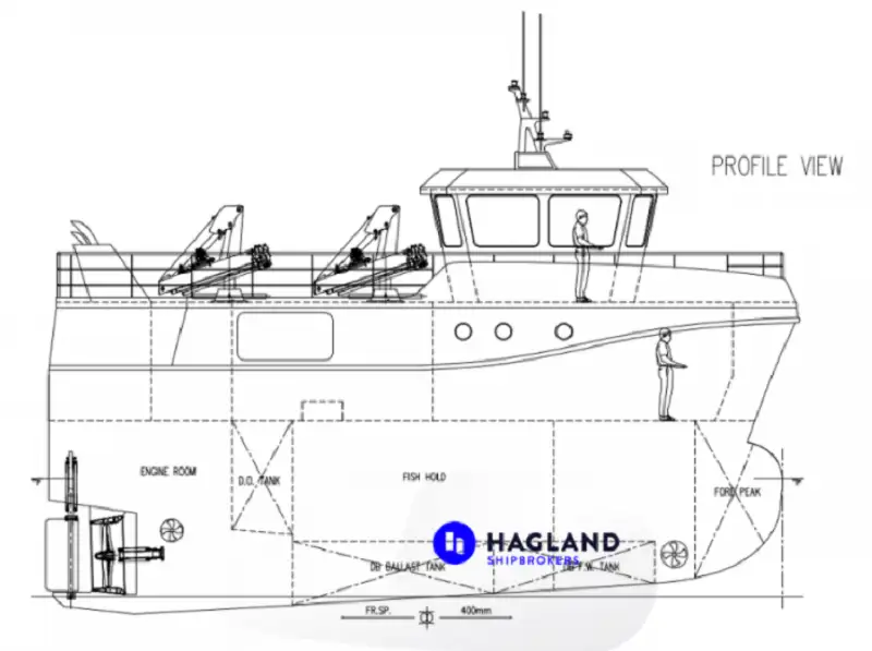 Яружный траулер на продажу